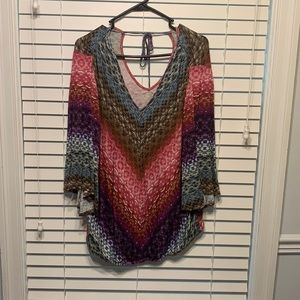 “Democracy” Blouse. Size large